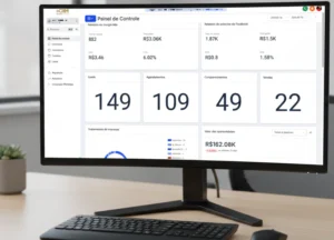 pc com sistema de crm odontológico da power mocho