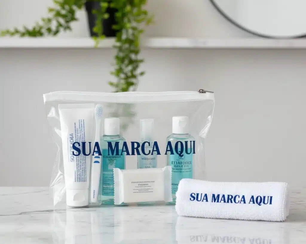 Imagem fictícia ilustrando clínica brindes de clínica odontológica